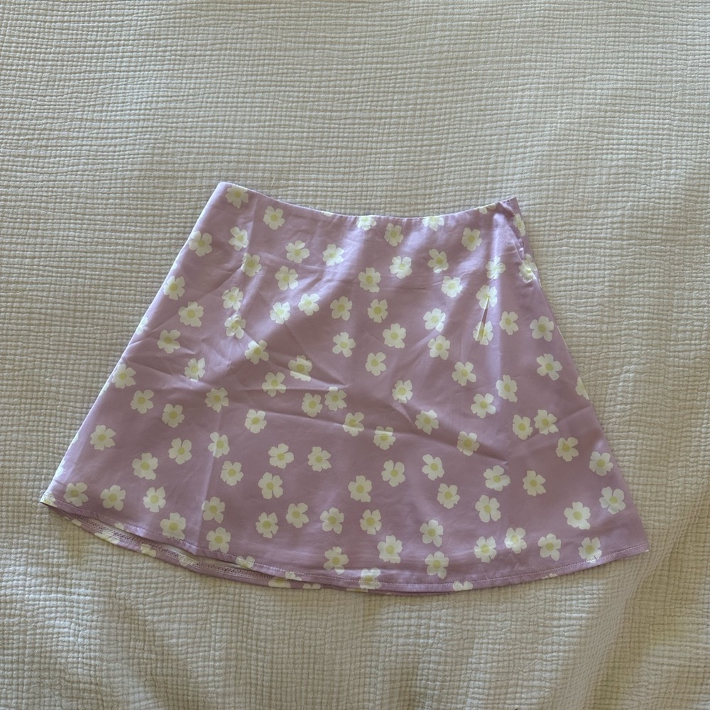 Princess Polly purple mini skirt size 0